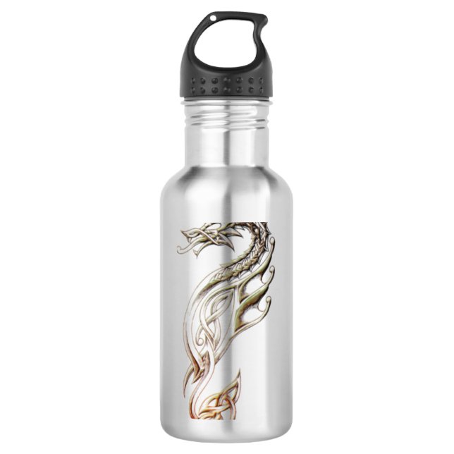 Bouteille D'eau En Acier Inoxydable Dragon Celtique (Devant)