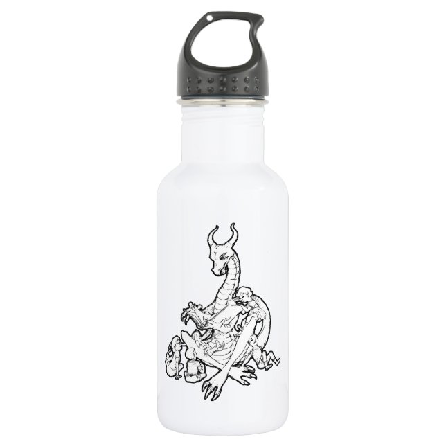 Bouteille D'eau En Acier Inoxydable Dragon Storytime (Devant)
