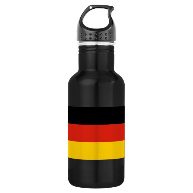 Bouteille D'eau En Acier Inoxydable Drapeau Allemagne (Devant)