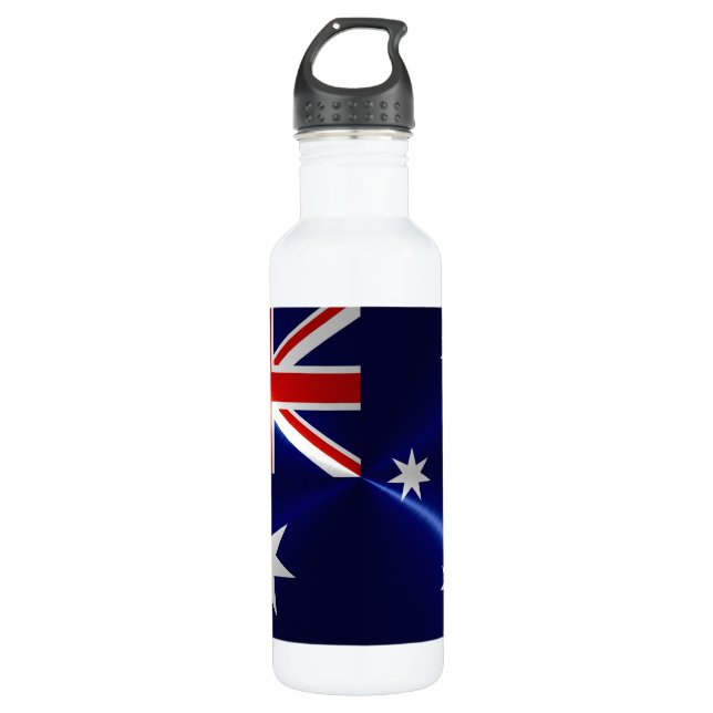 Bouteille D'eau En Acier Inoxydable Drapeau Australie (Devant)