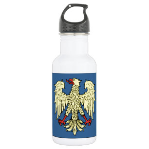 Bouteille D'eau En Acier Inoxydable Drapeau de Friuli-Venezia Giulia (Italie)