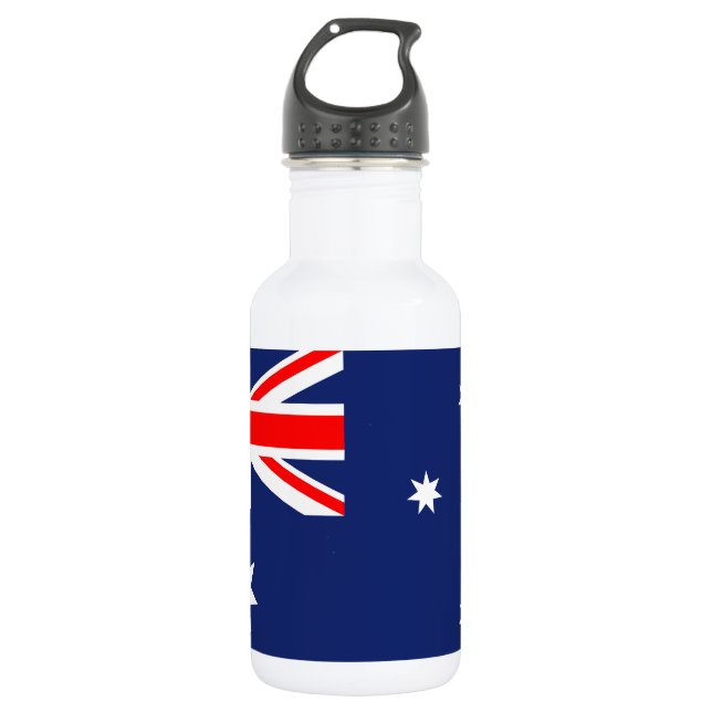 Bouteille D'eau En Acier Inoxydable Drapeau de l'Australie (Devant)