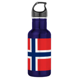 Bouteille D'eau En Acier Inoxydable Drapeau de Norway