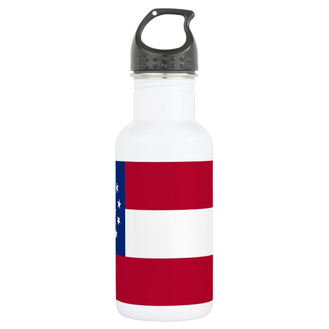 Bouteille D'eau En Acier Inoxydable Drapeau d'Etat de Géorgie Liberty Bottle (Devant)