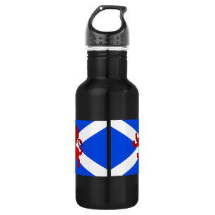 Bouteille D'eau En Acier Inoxydable Drapeau écossais d'Andrews de saint de lion