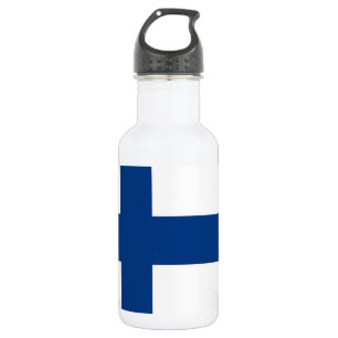Bouteille D'eau En Acier Inoxydable Drapeau finlandais Liberty Bottle