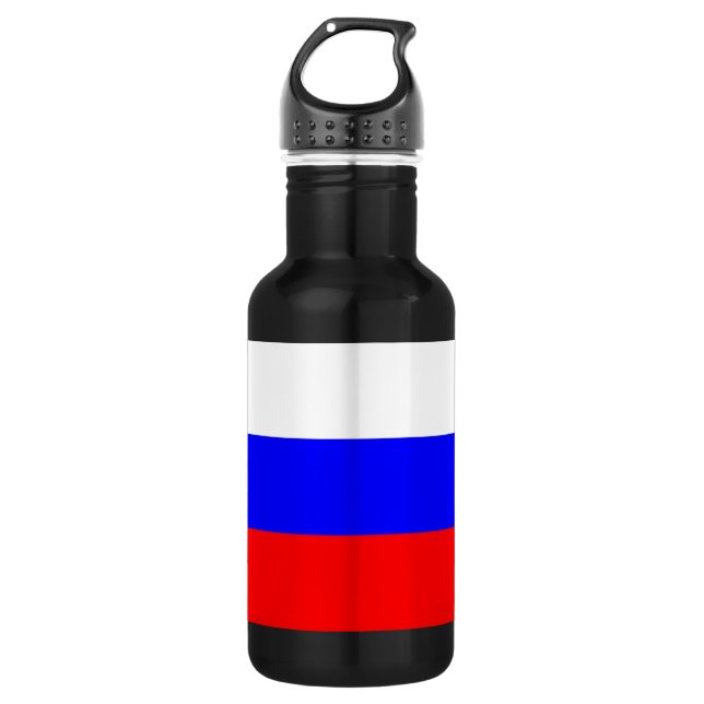 Bouteille D'eau En Acier Inoxydable Drapeau russe Liberty Bottle (Devant)