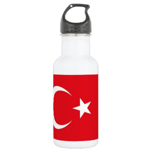 Bouteille D'eau En Acier Inoxydable Drapeau turc Liberty Bottle