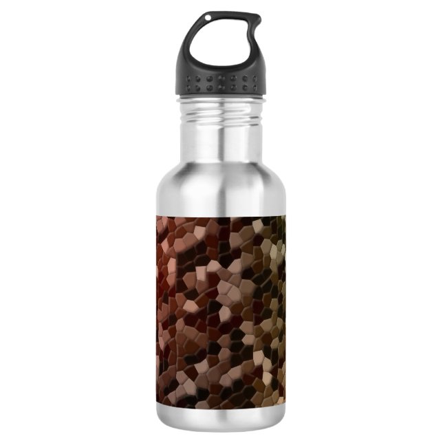 Bouteille D'eau En Acier Inoxydable Écaille Camo (Devant)