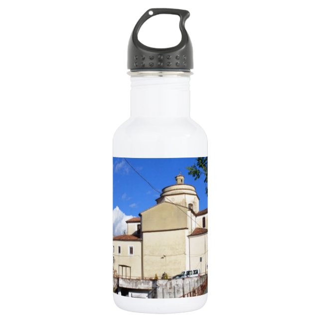 Bouteille D'eau En Acier Inoxydable Église à Laino Borgo (Devant)