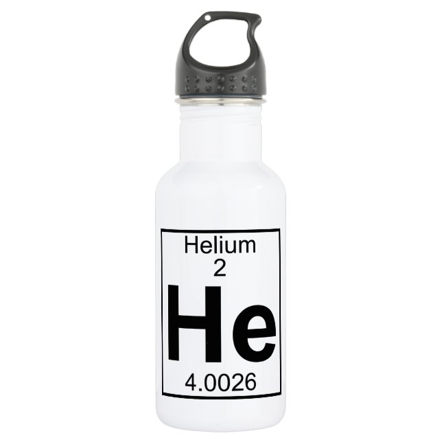 Bouteille D'eau En Acier Inoxydable Élément 002 - Il - hélium (plein) (Devant)