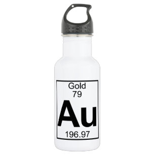 Bouteille D'eau En Acier Inoxydable Élément 079 - Au - or (plein)