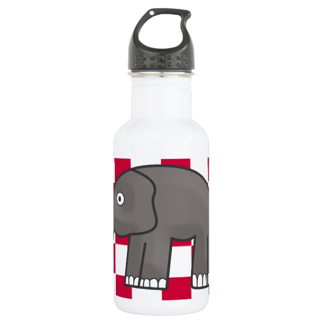 Bouteille D'eau En Acier Inoxydable éléphant (Devant)