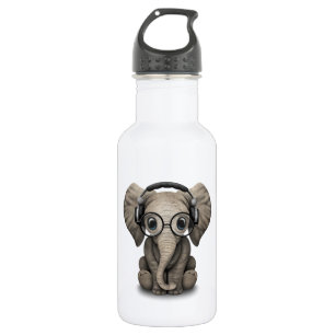 Bouteille D'eau En Acier Inoxydable Éléphant personnalisable DJ de bébé avec des