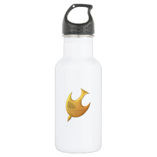 Bouteille D'eau En Acier Inoxydable Esprit Saint "3D" d'or