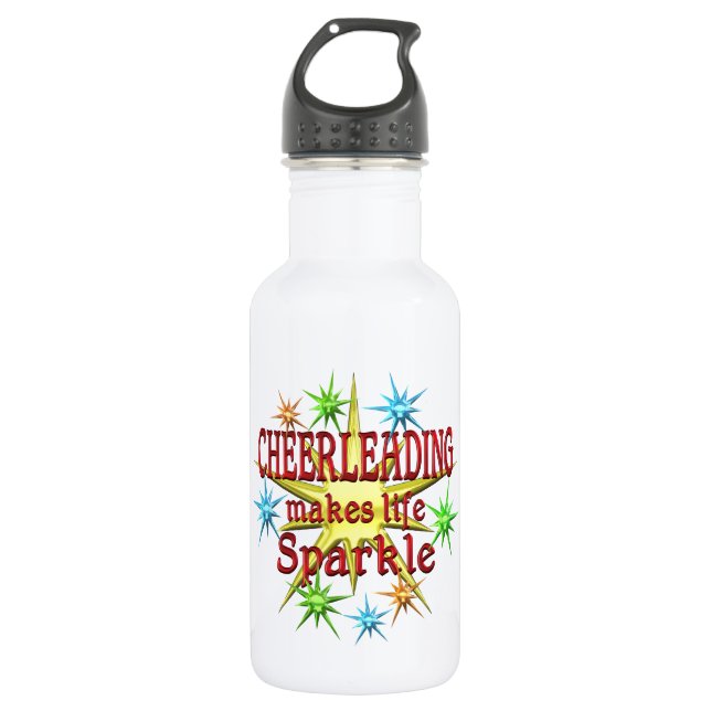 Bouteille D'eau En Acier Inoxydable Étincelles Cheerleading (Devant)