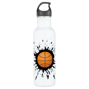 Bouteille D'eau En Acier Inoxydable Explosion de basket-ball