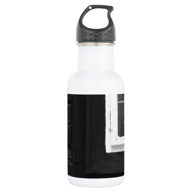BOUTEILLE D'EAU EN ACIER INOXYDABLE FENÊTRE (Devant)