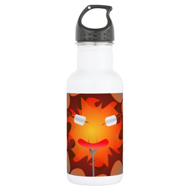 Bouteille D'eau En Acier Inoxydable Feu de camp de camping (Devant)