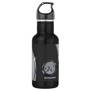 Bouteille D'eau En Acier Inoxydable Fibre et métal balayé 4A de carbone