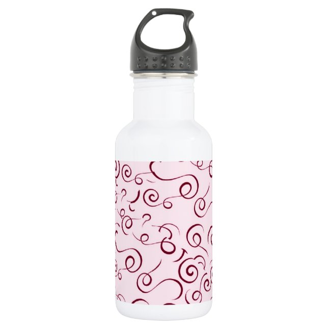 Bouteille D'eau En Acier Inoxydable Flèches roses (Devant)