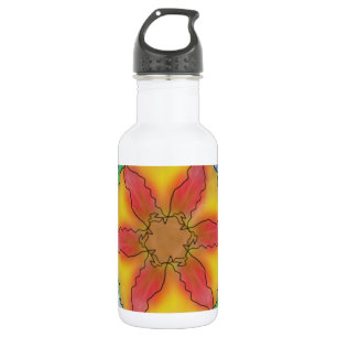 Bouteille D'eau En Acier Inoxydable Fleur impeccable