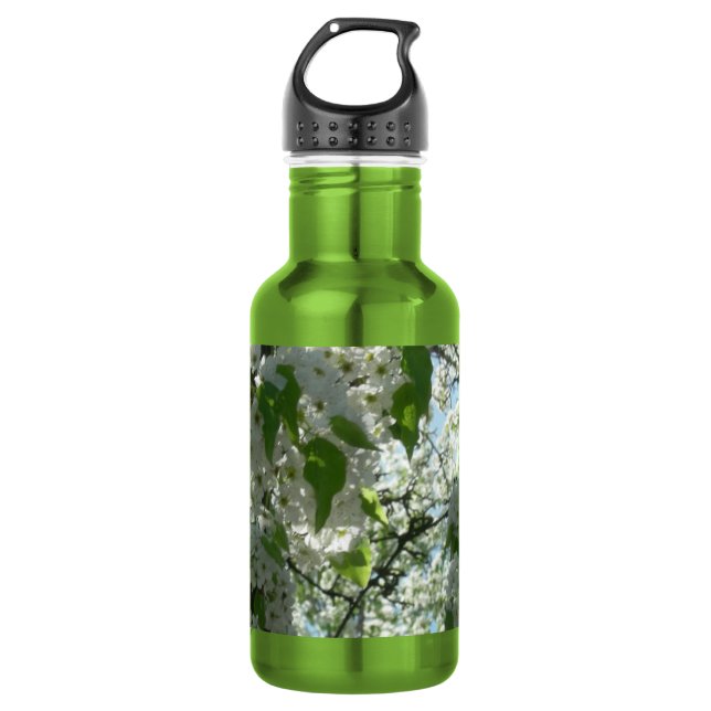 Bouteille D'eau En Acier Inoxydable Fleurs printanières (Devant)