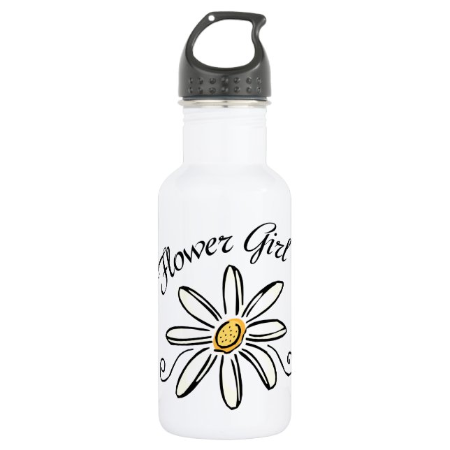 Bouteille D'eau En Acier Inoxydable Flower Girl Bridal Party (Devant)