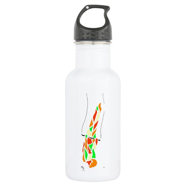 Bouteille D'eau En Acier Inoxydable Flying Trapeze Planche (Devant)