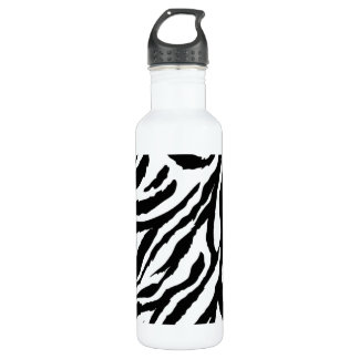 Bouteille D'eau En Acier Inoxydable Funky Zebra Print Gym