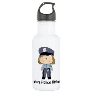 Bouteille D'eau En Acier Inoxydable futur policier (fille)