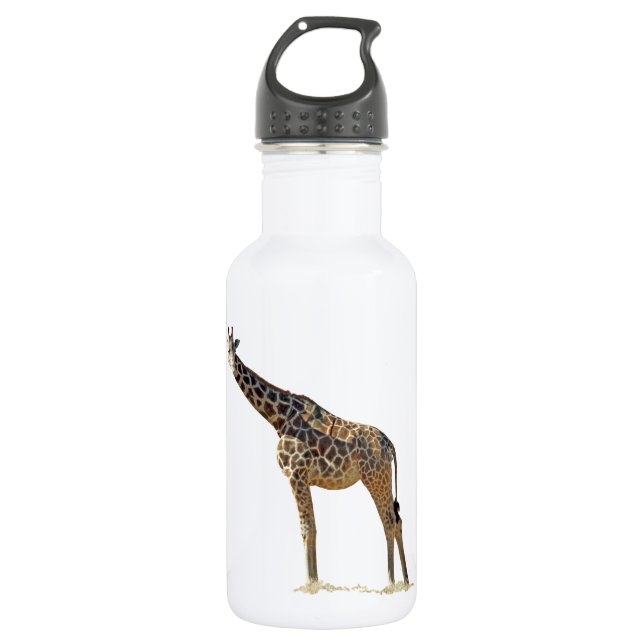 BOUTEILLE D'EAU EN ACIER INOXYDABLE GIRAFE (Devant)