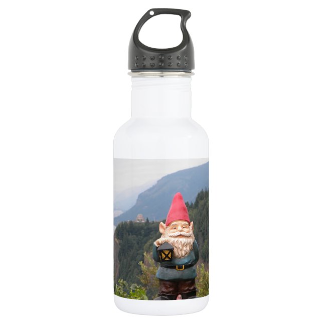 Bouteille D'eau En Acier Inoxydable Gnome de vue (Devant)