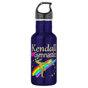 BOUTEILLE D'EAU EN ACIER INOXYDABLE GORGEOIS GOLD CUSTOM GYMNAST WATER BOTTTEL