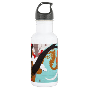 Bouteille D'eau En Acier Inoxydable Graffiti