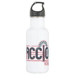 Bouteille D'eau En Acier Inoxydable Graphique d'orthographe Red Art Déco ACCIO™