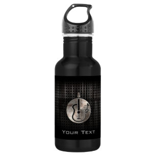 Bouteille D'eau En Acier Inoxydable Guitare acoustique rocailleuse