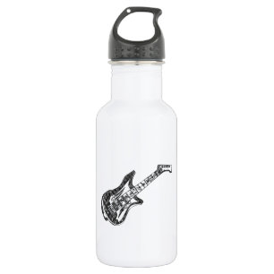 Bouteille D'eau En Acier Inoxydable Guitare électrique