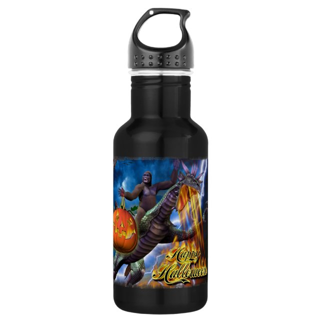 Bouteille D'eau En Acier Inoxydable Happy Halloween 7 (Devant)