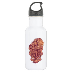 Bouteille D'eau En Acier Inoxydable Harry Potter Gryffindor Lion Crest