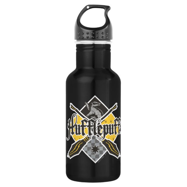 Bouteille D'eau En Acier Inoxydable Harry Potter | Gryffindor QUIDDITCH™ Blason (Devant)