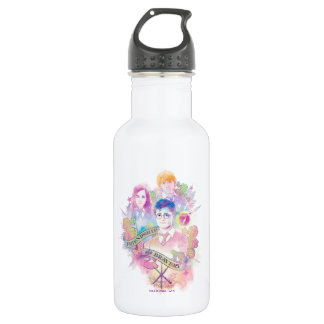 Bouteille D'eau En Acier Inoxydable Harry Potter Spell | Harry, Hermione et Ron Waterc