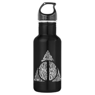 Bouteille D'eau En Acier Inoxydable Harry Potter Spell   HAUTEUR DE MORT Typographie G