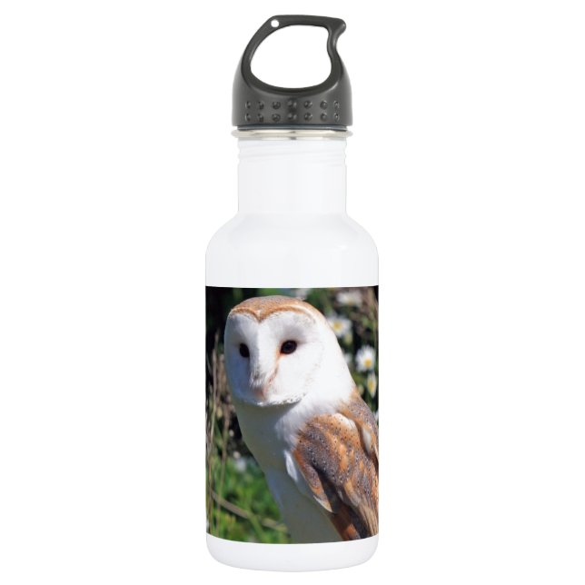 Bouteille D'eau En Acier Inoxydable Hibou chic chic de destin de mod (Devant)