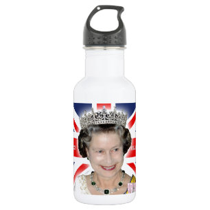 Bouteille D'eau En Acier Inoxydable HM Queen Elizabeth II - Photo Pro