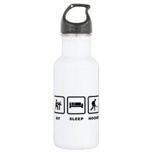 Bouteille D'eau En Acier Inoxydable Hockey sur glace