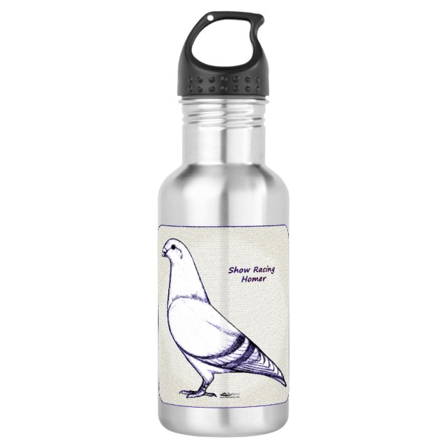 Bouteille D'eau En Acier Inoxydable Homer Design (Devant)