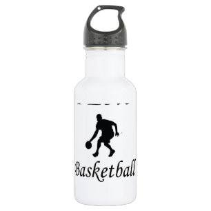 Bouteille D'eau En Acier Inoxydable I Love Basketball