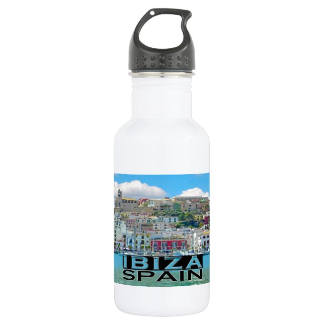 Bouteille D'eau En Acier Inoxydable Ibiza (Devant)