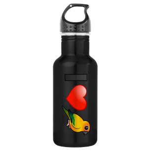 Bouteille D'eau En Acier Inoxydable J'aime Sun Conures